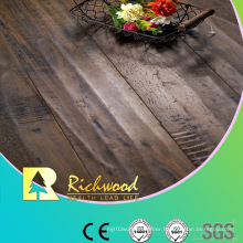 Household 12.3mm E0 HDF AC3 Embossed Oak V-Grooved Laminated Flooring